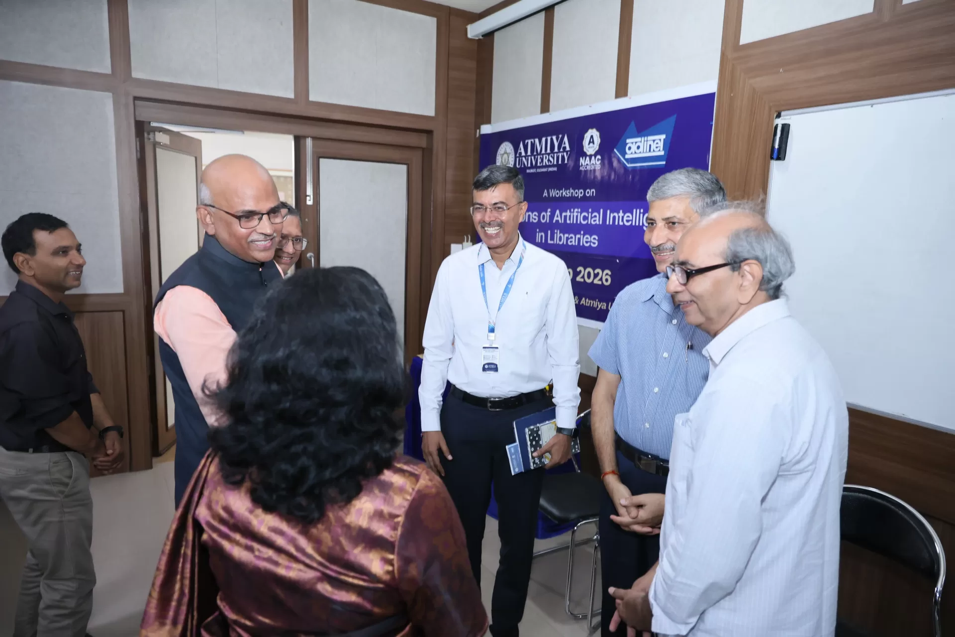 AI Workshop at Atmiya University Rajkot