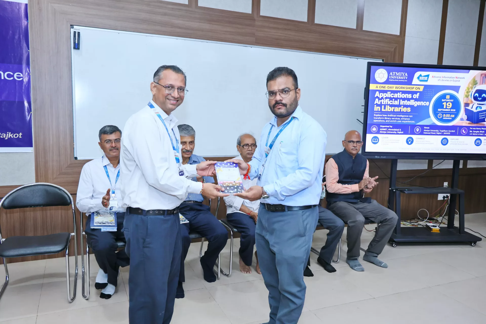 AI Workshop at Atmiya University Rajkot