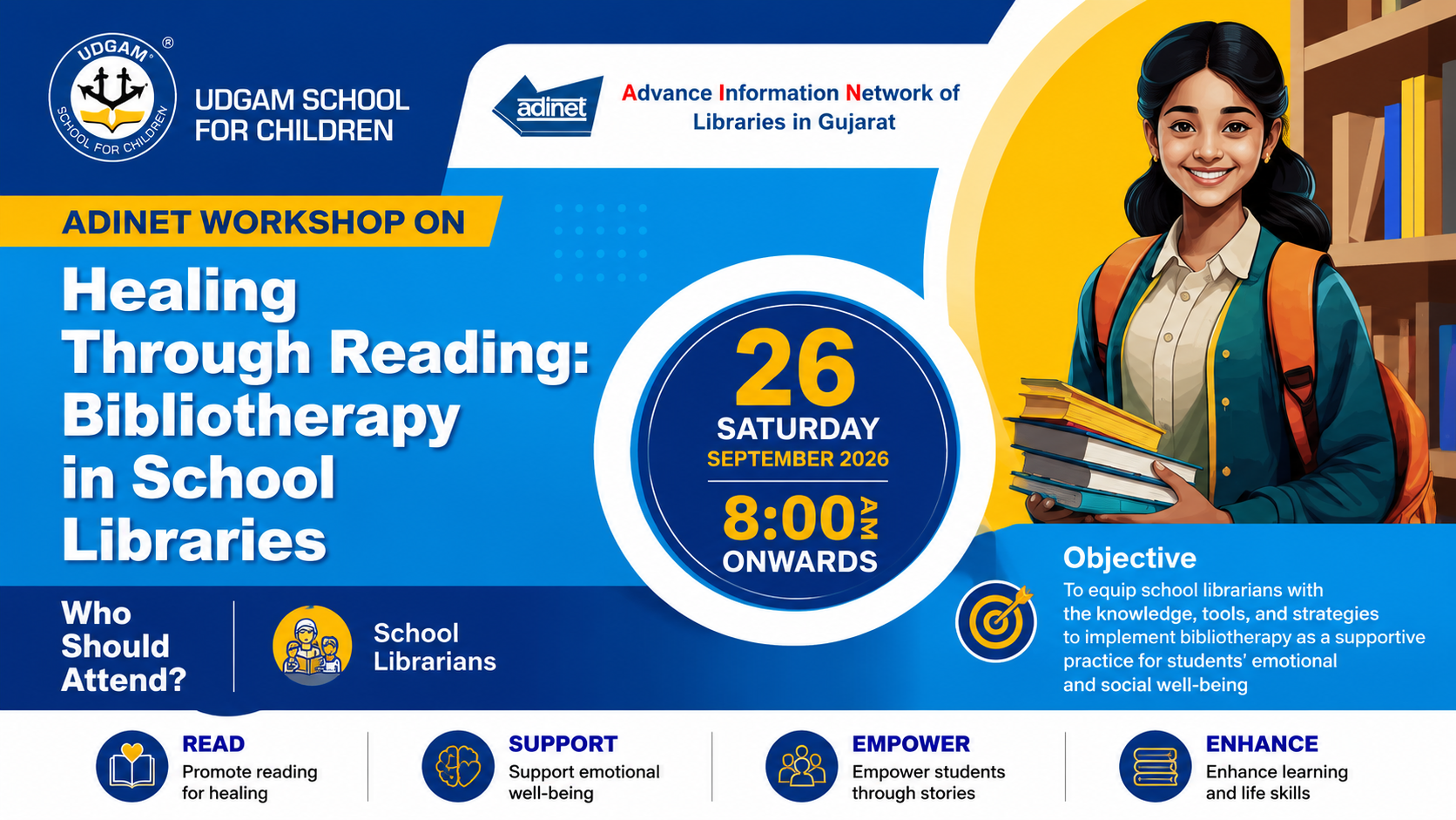 A Workshop on Healing Through Reading: Bibliotherapy in School Libraries