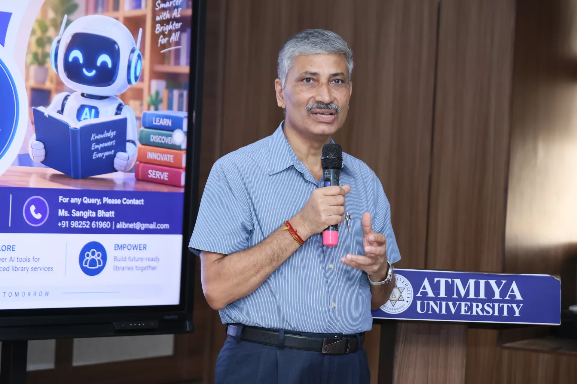 AI Workshop at Atmiya University Rajkot