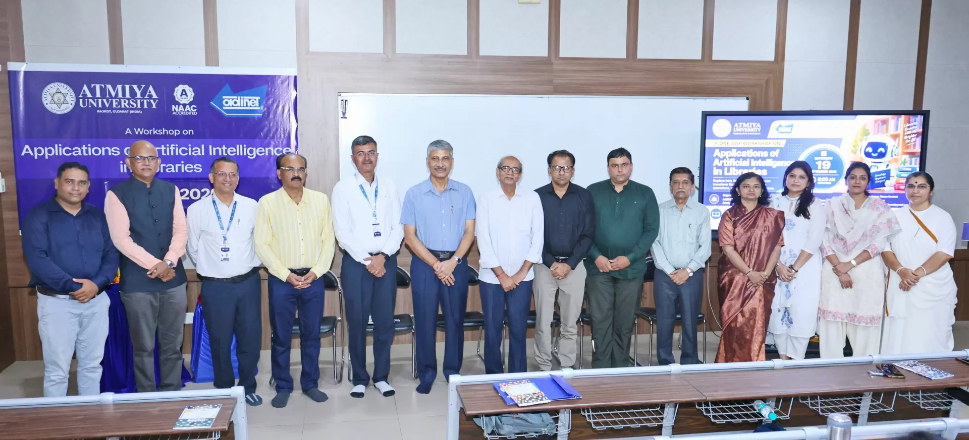 AI Workshop at Atmiya University Rajkot