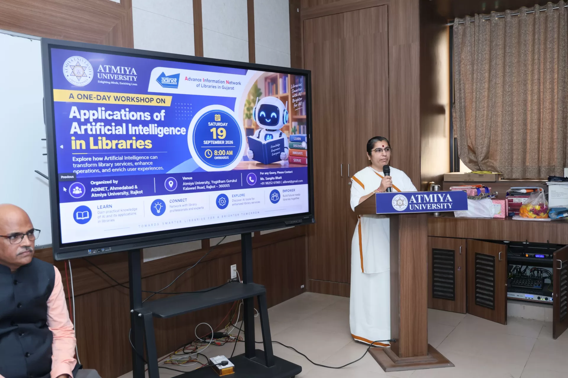 AI Workshop at Atmiya University Rajkot