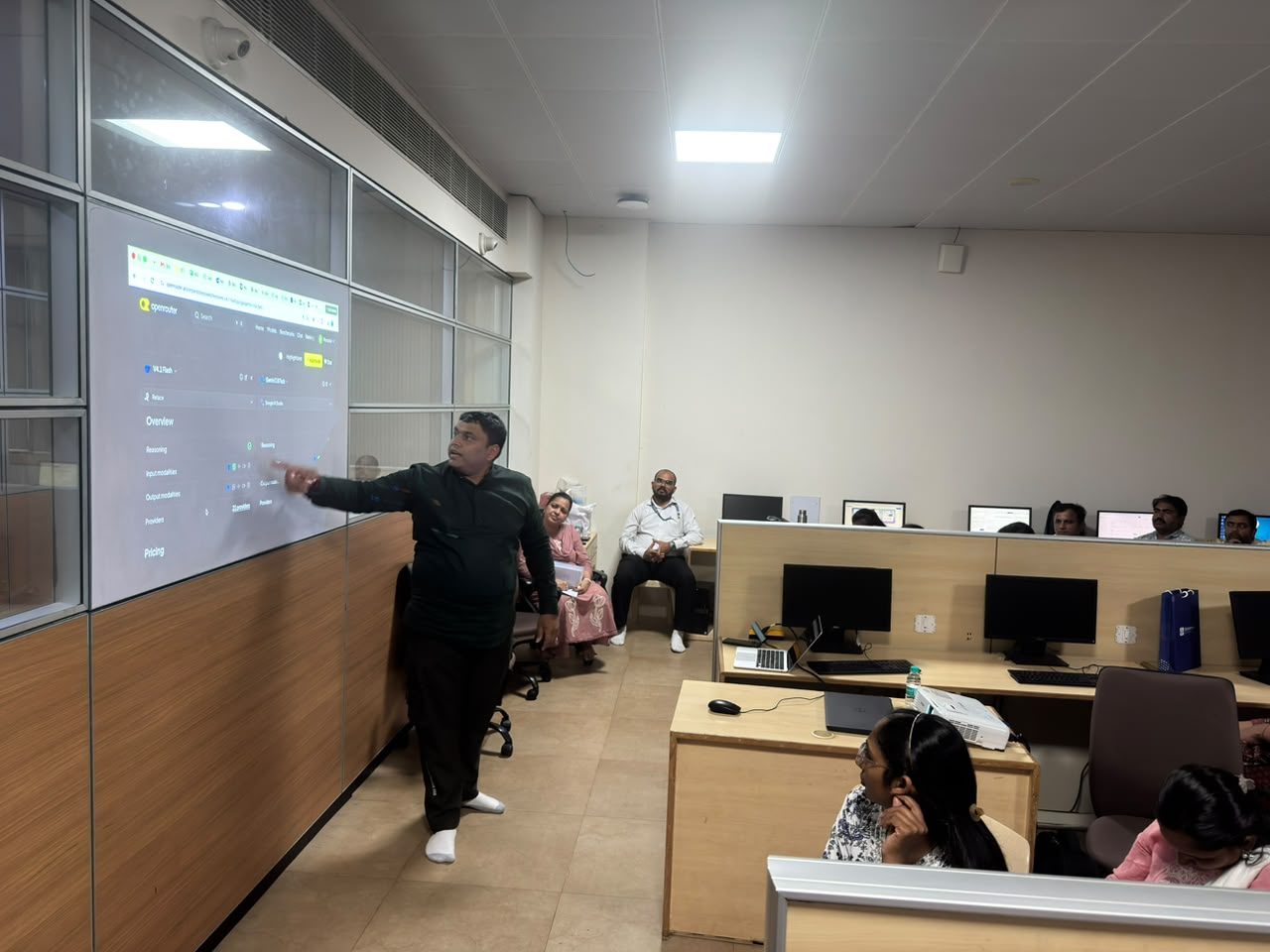 AI Workshop at Atmiya University Rajkot