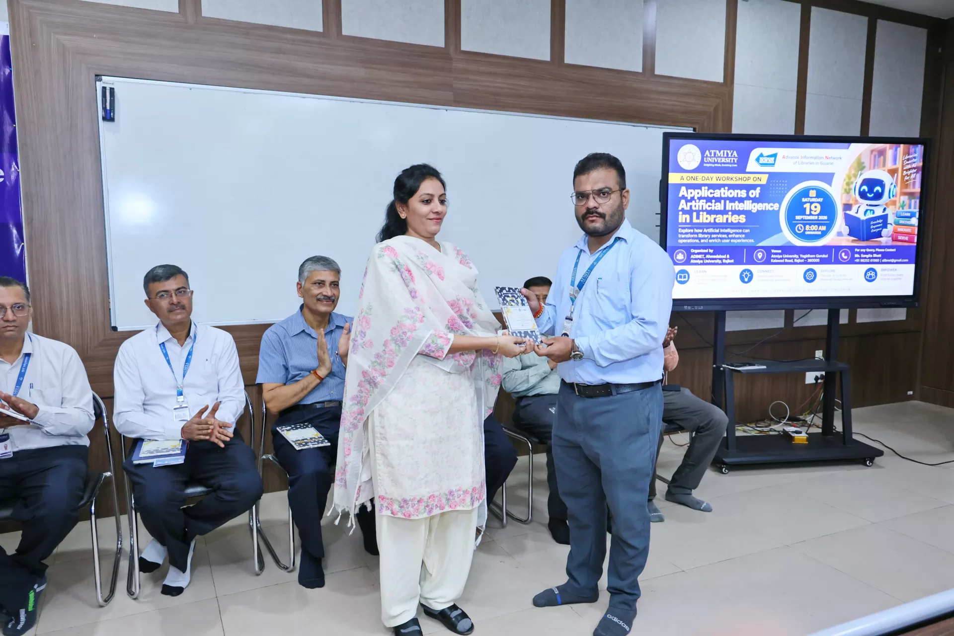 AI Workshop at Atmiya University Rajkot
