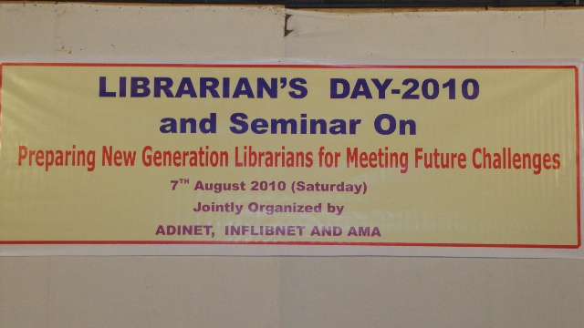 Librarians' Day 2010 - Preparing New Generation Librarians for Meeting Future Challenges 