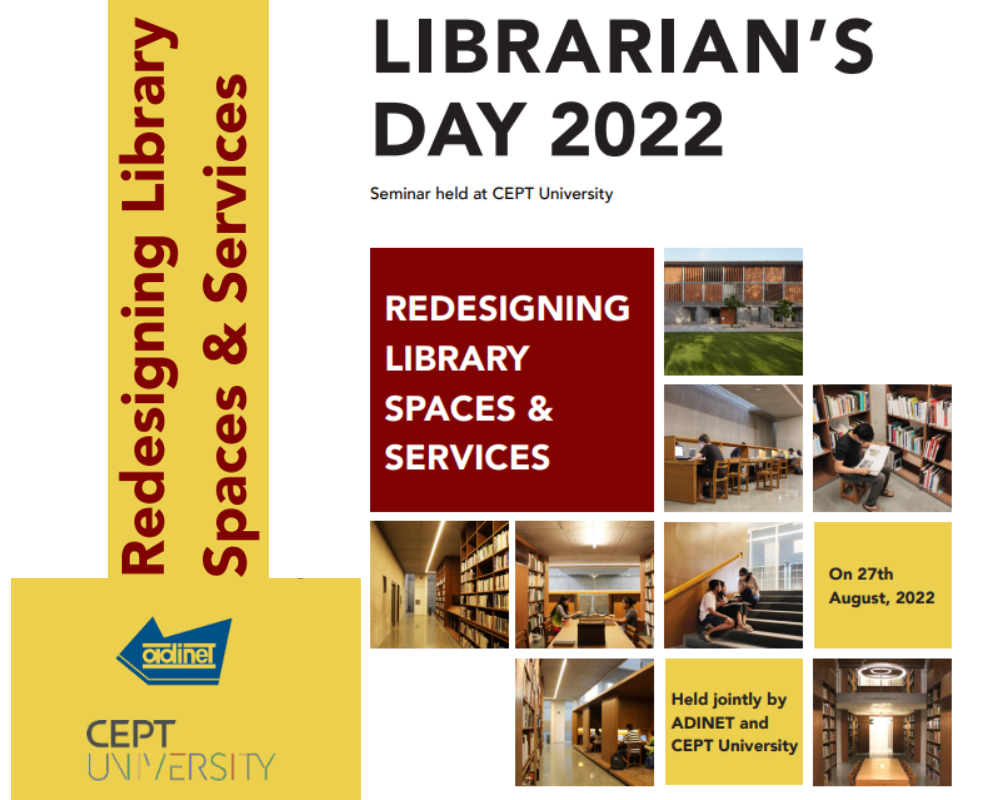 Librarians' day 2022:Redesigning Library Spaces & Services