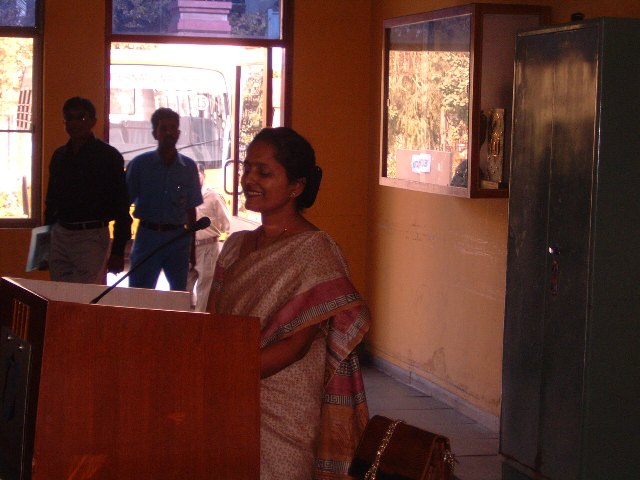 Role of School Librarians in Education on 15th Nov., 2009 at J.G. Int. School, Ahmedabad